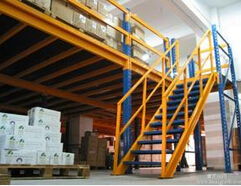 平臺專配圓管護(hù)欄高清圖片 高清大圖